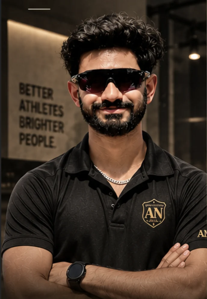 Portrait of Arnav Kulshrestha, founder of AthleteNation